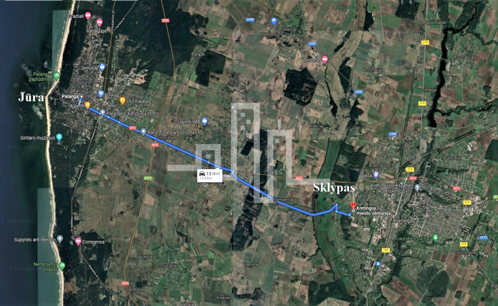 Sklypas Kretingos rajono sav., Kretingoje, Drebulių g. – nuotrauka 2