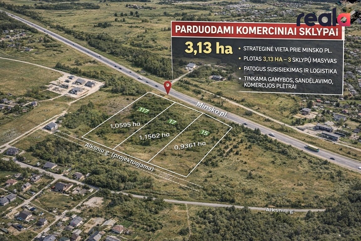 Участок Vilniaus rajono sav., Skaidiškėse, Minsko pl. – изображение 6