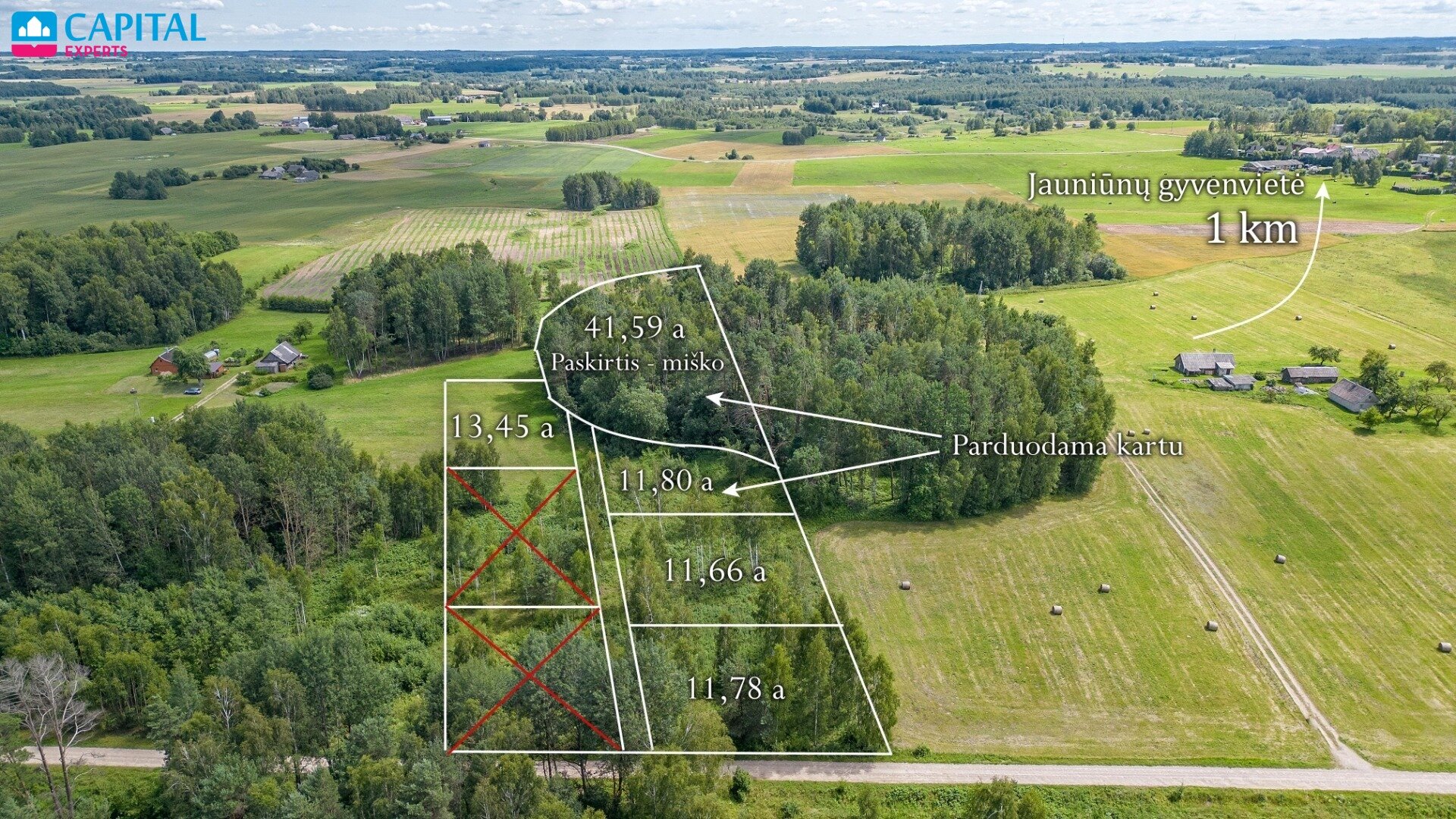 Участок Širvintų rajono sav., Jauniūnuose – изображение 3