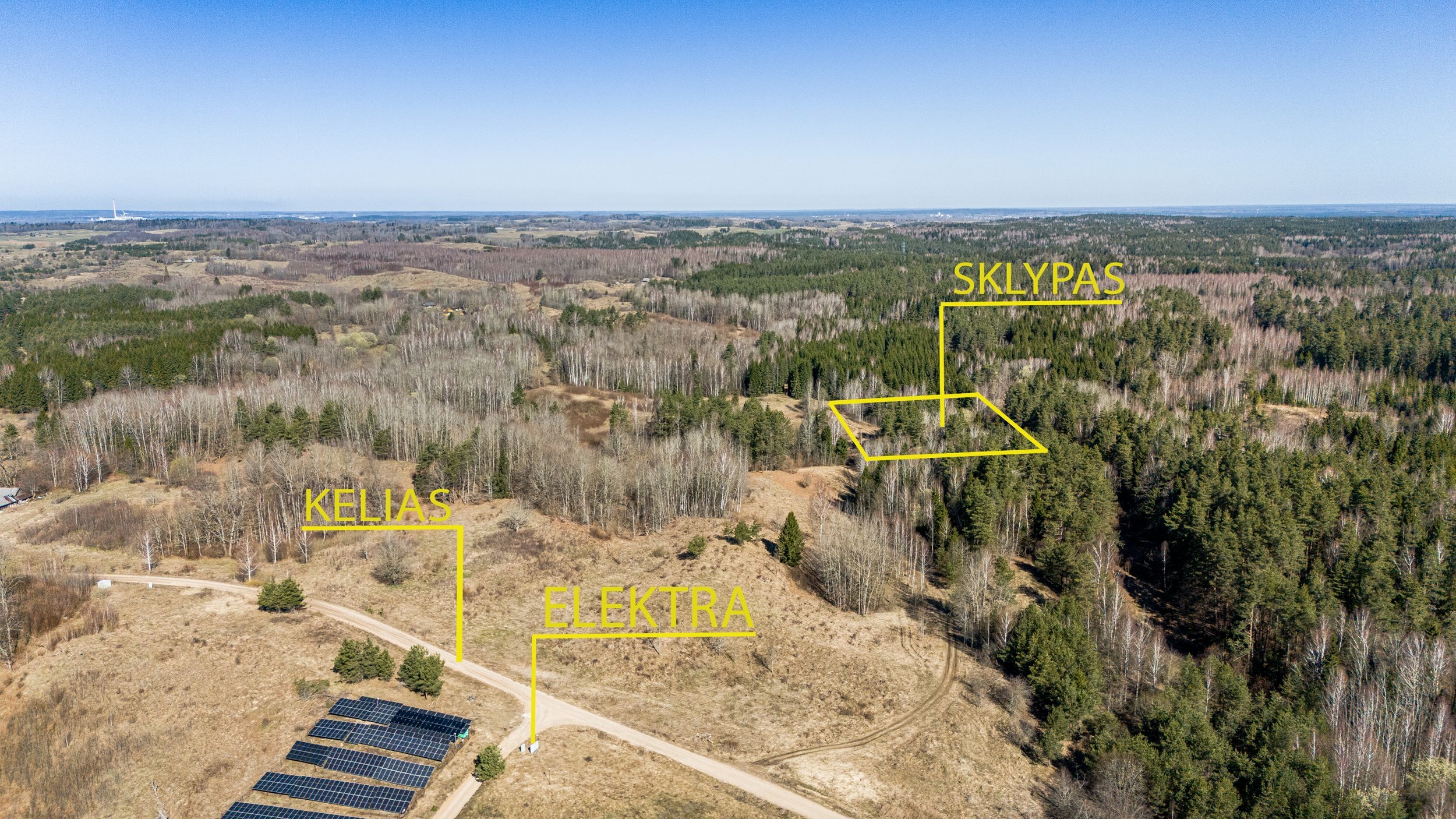 Land Elektrėnų sav., Klevinėje – image 1
