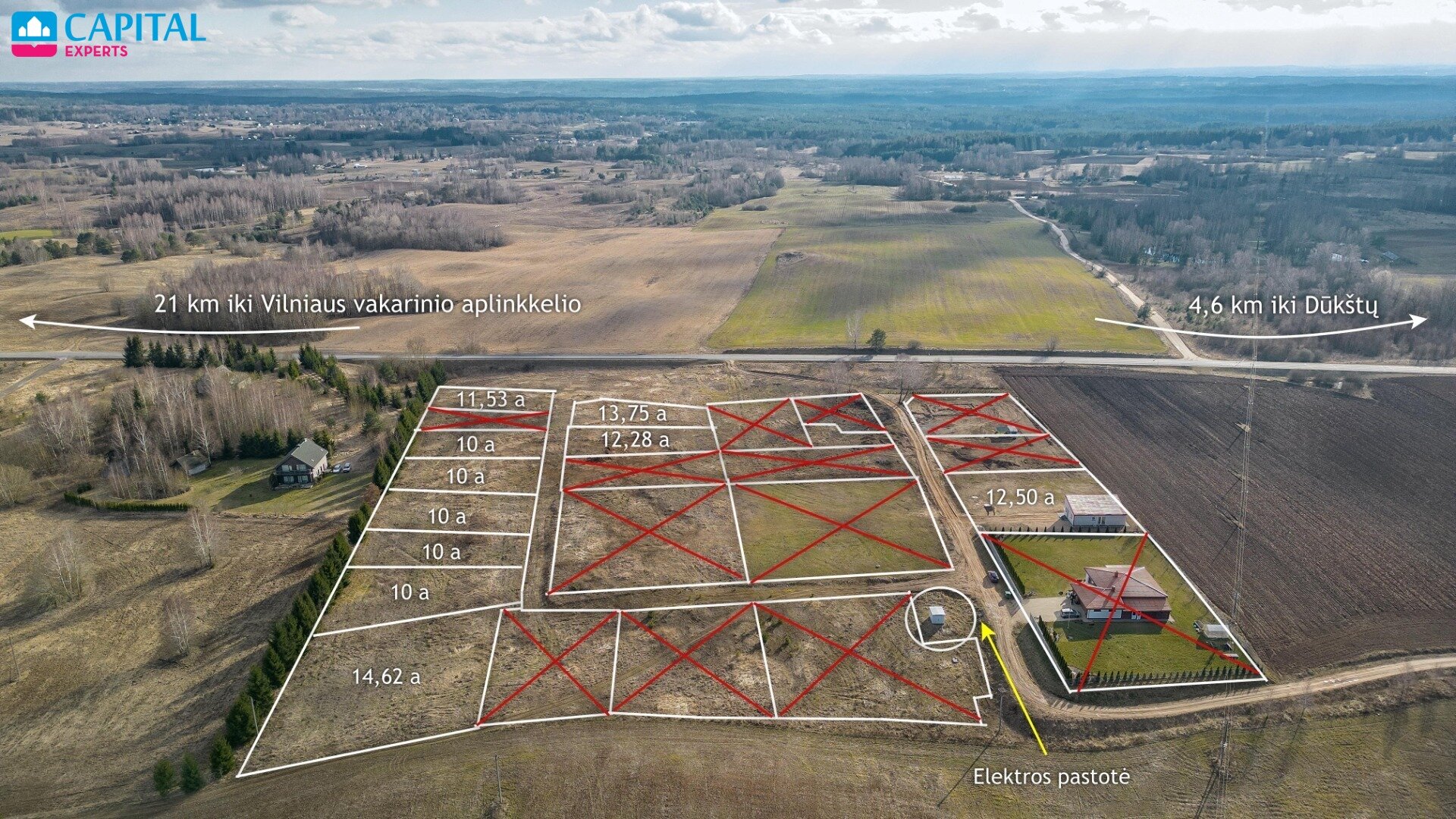Участок Vilniaus rajono sav., Jurkiškėse – изображение 3