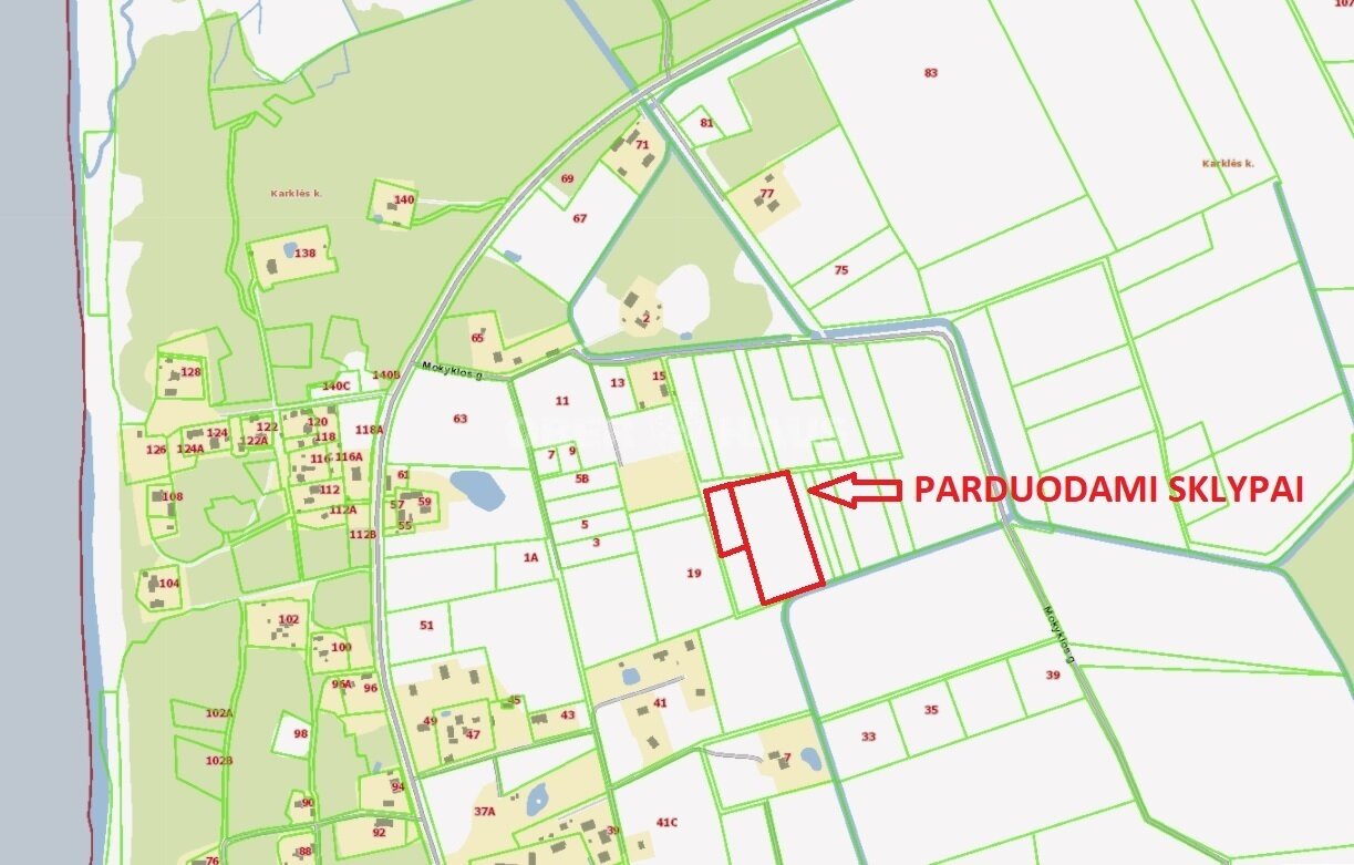 Land Klaipėdos rajono sav., Karklėje – image 3