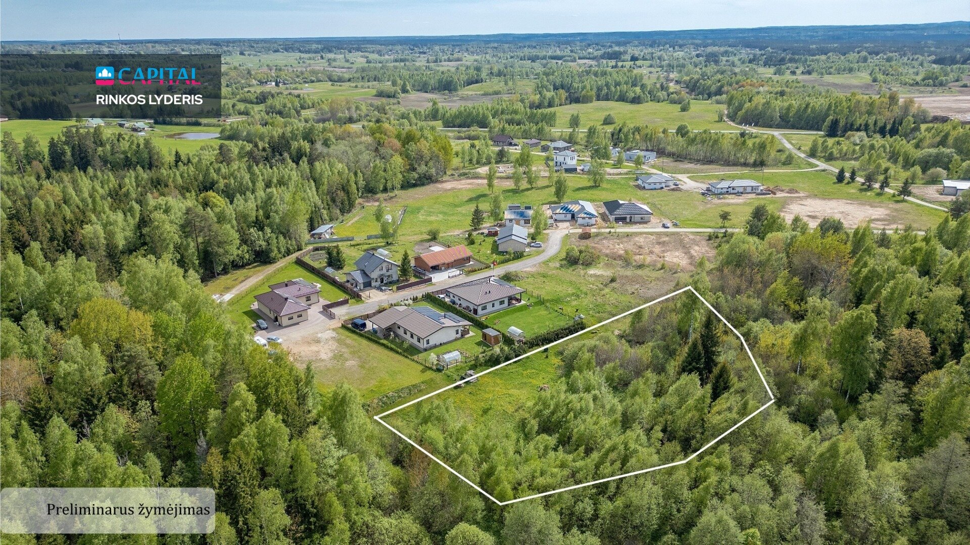 Участок Vilniaus rajono sav., Jurkiškėse – изображение 3
