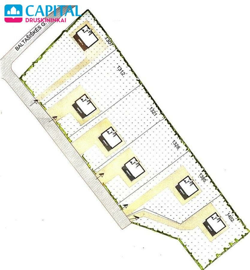 Участок Druskininkų sav., Druskininkuose, Baltašiškės g. – изображение 6