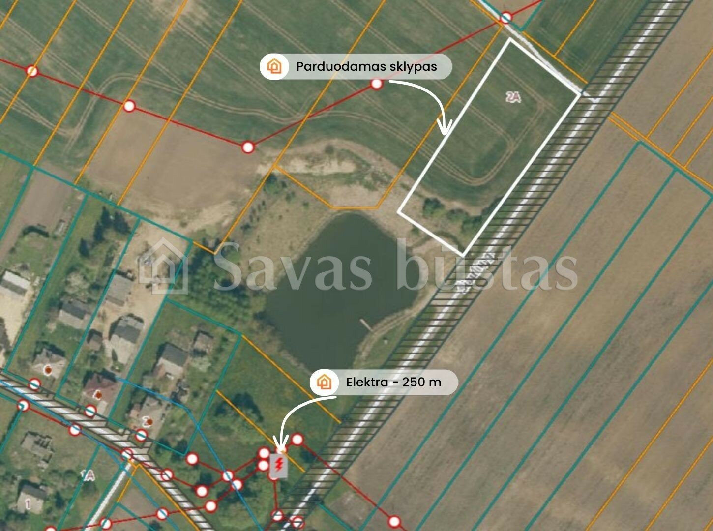 Участок Šiaulių rajono sav., Meškuičiuose, Šiaulių g. – изображение 6
