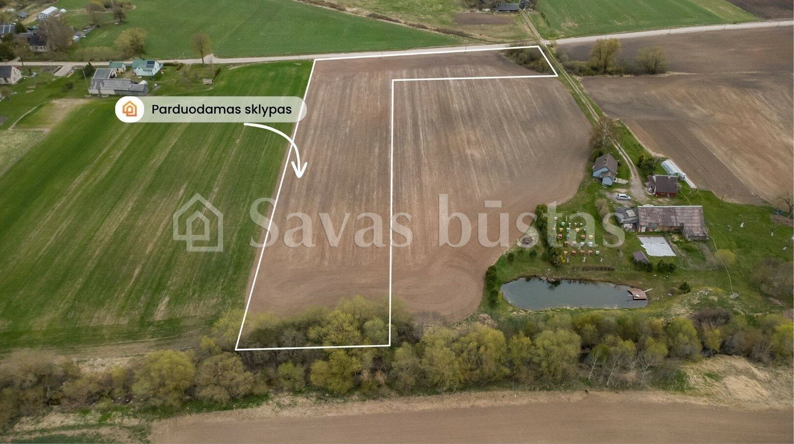Участок Šiaulių rajono sav., Sereikiuose – изображение 4