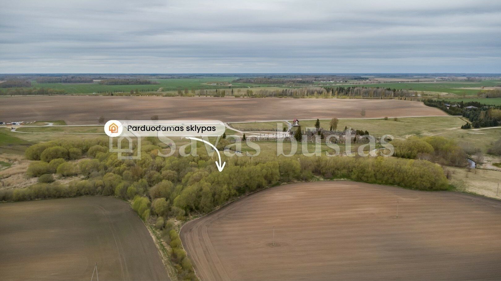 Участок Šiaulių rajono sav., Domantuose – изображение 5
