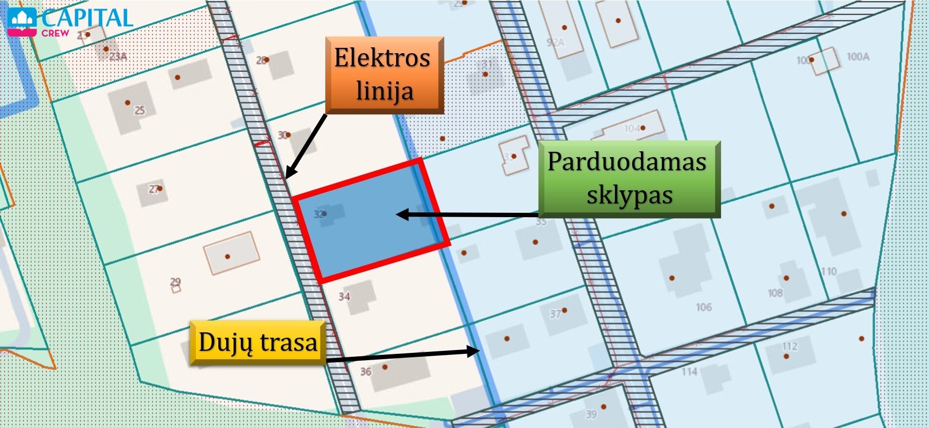 Участок Vilniuje, Verkiuose, Verkių Sodų 4-oji g. – изображение 5