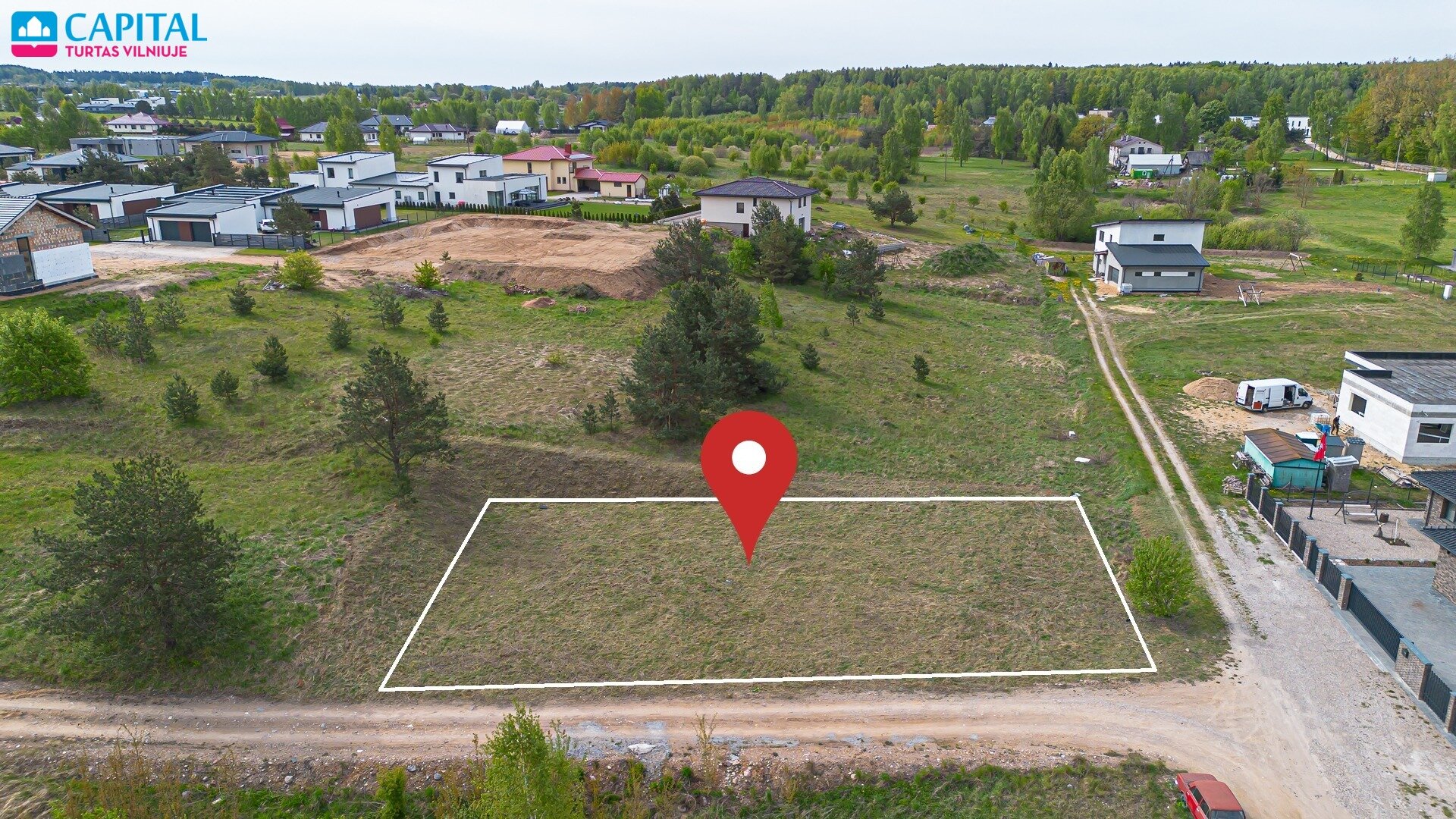 Sklypas Vilniaus rajono sav., Bendoriuose, Dvaro g. – nuotrauka 3