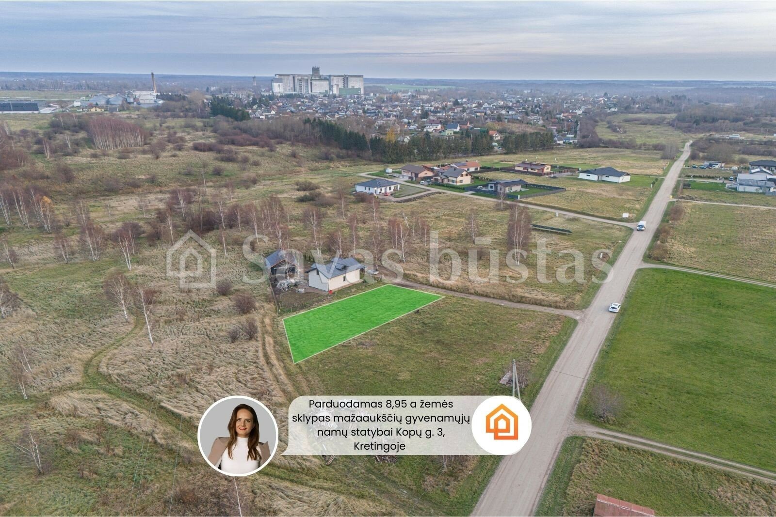 Sklypas Kretingos rajono sav., Kretingoje, Kopų g. – nuotrauka 1