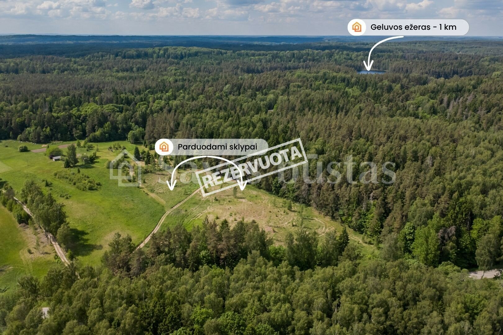 Участок Šiaulių rajono sav., Maskvytėje – изображение 1