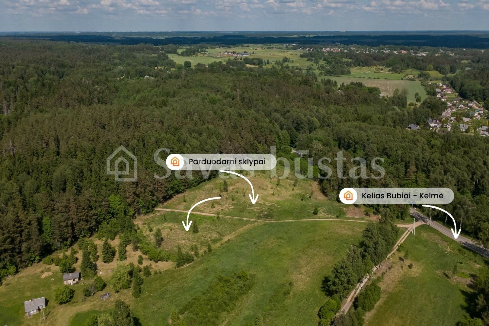 Участок Šiaulių rajono sav., Maskvytėje – изображение 4