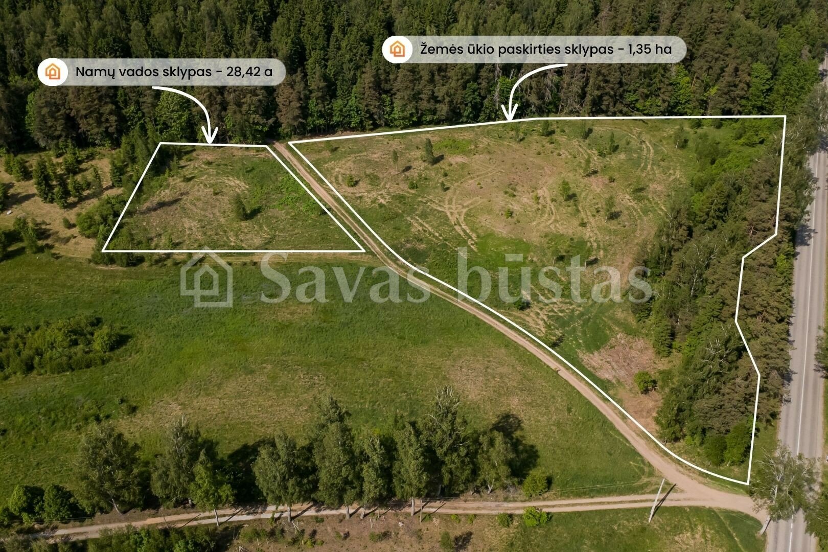 Участок Šiaulių rajono sav., Maskvytėje – изображение 5