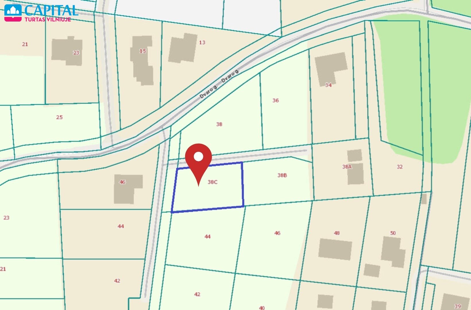 Land Vilniaus rajono sav., Bendoriuose, Dvaro g. – image 5