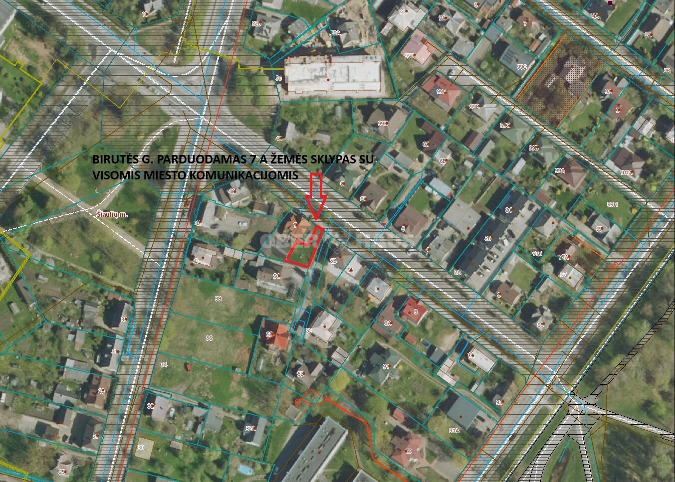 Sklypas Šiauliuose, Medelyne, Birutės g. – nuotrauka 2