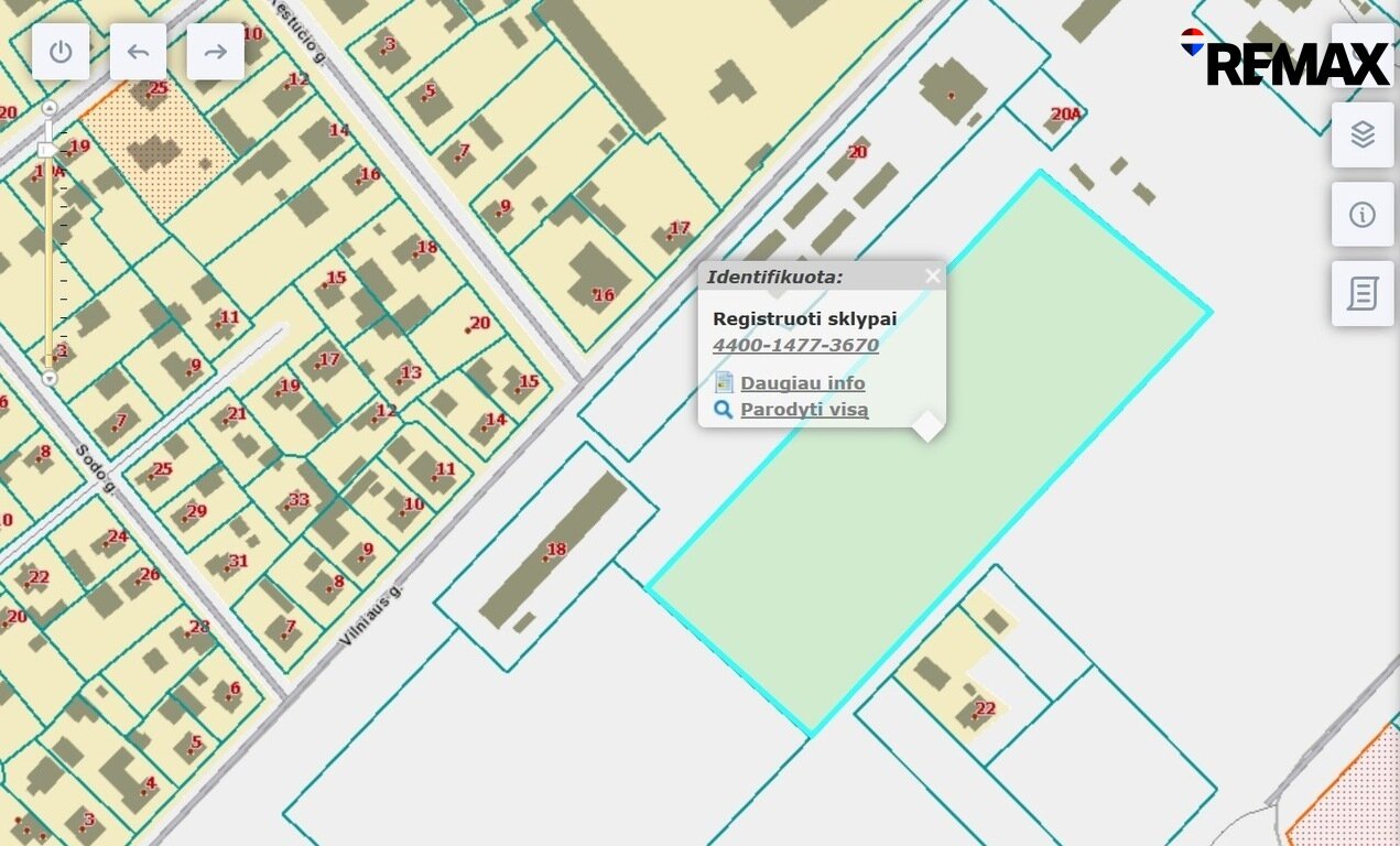 Sklypas Pakruojo rajono sav., Pakruojyje, Vilniaus g. – nuotrauka 4
