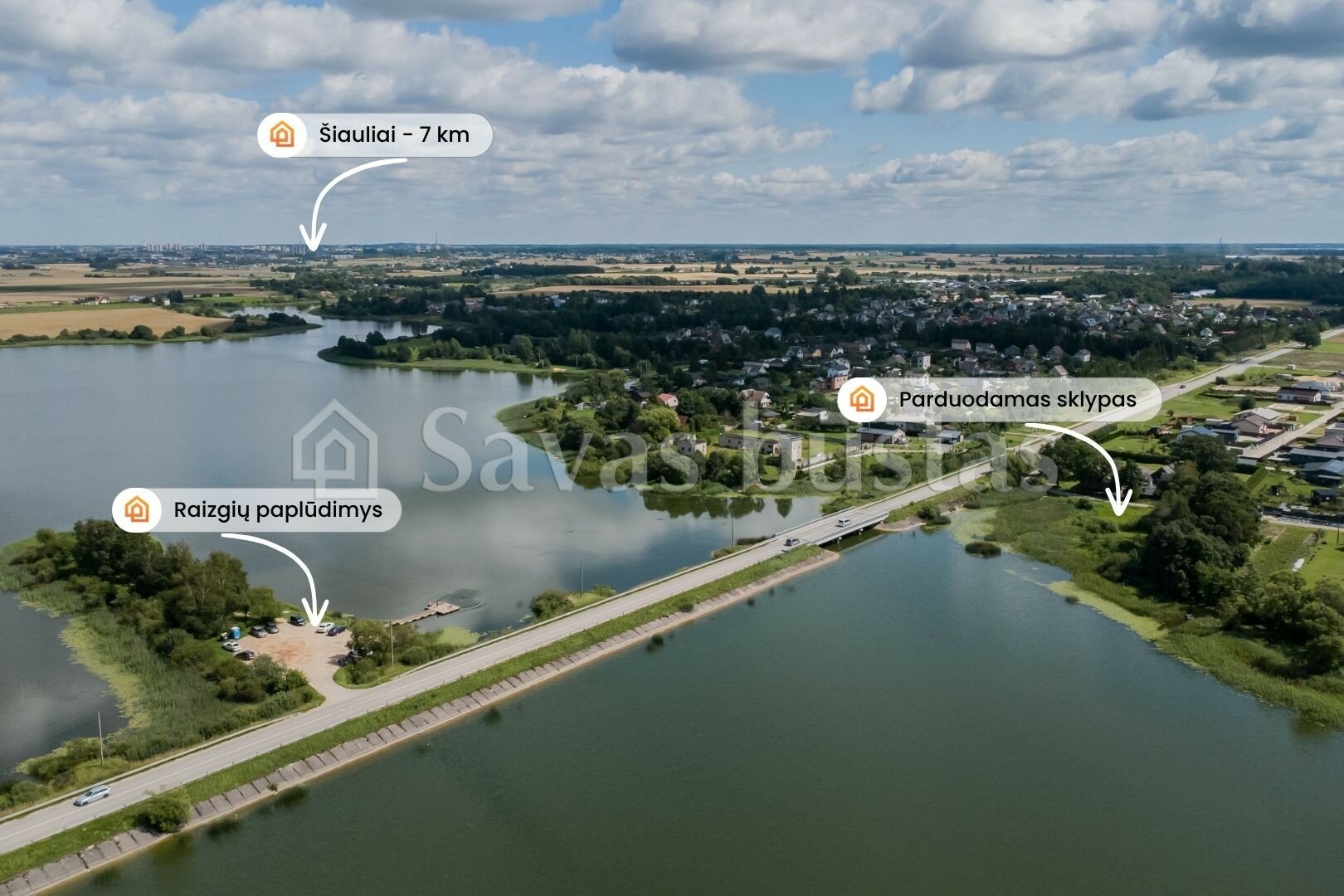 Land Šiaulių rajono sav., Raizgiuose, Ajerų g. – image 6