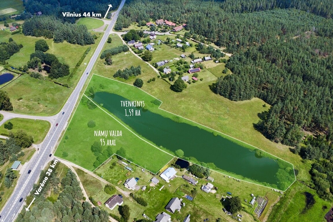 Sklypas Varėnos rajono sav., Pirčiupiuose – nuotrauka 3