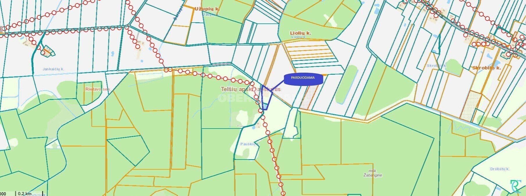 Sklypas Rietavo sav., Pauškėse – nuotrauka 2