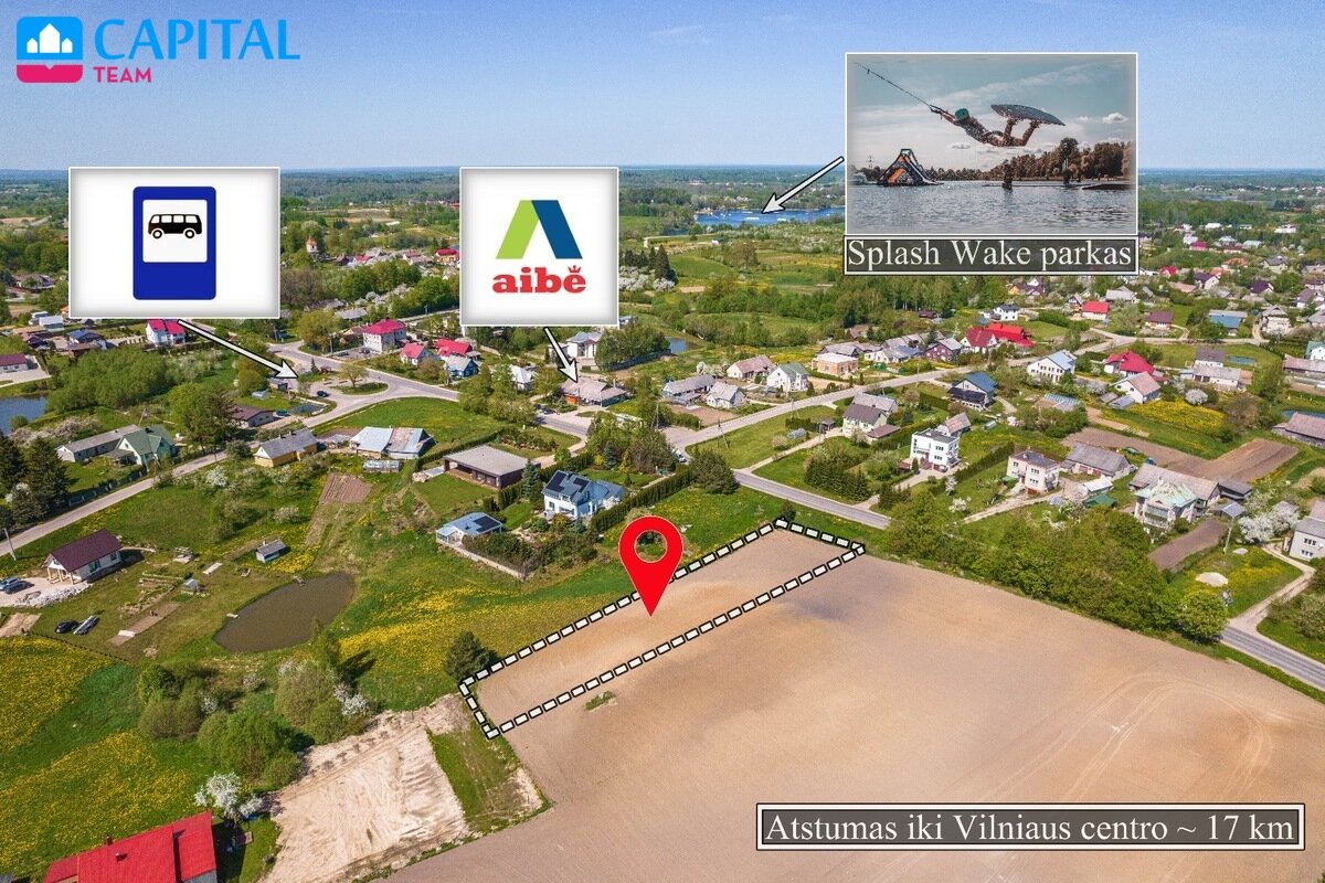 Sklypas Vilniaus rajono sav., Sudervėje, Vilniaus g. – nuotrauka 3