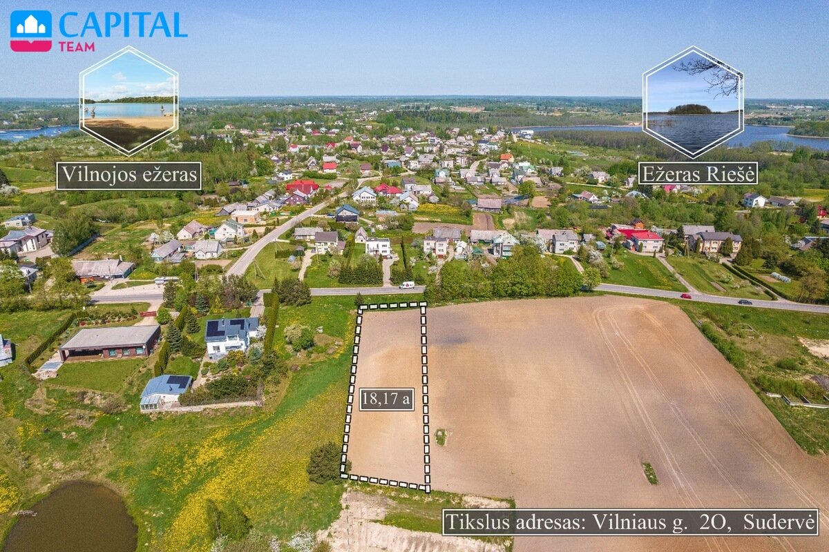 Sklypas Vilniaus rajono sav., Sudervėje, Vilniaus g. – nuotrauka 4