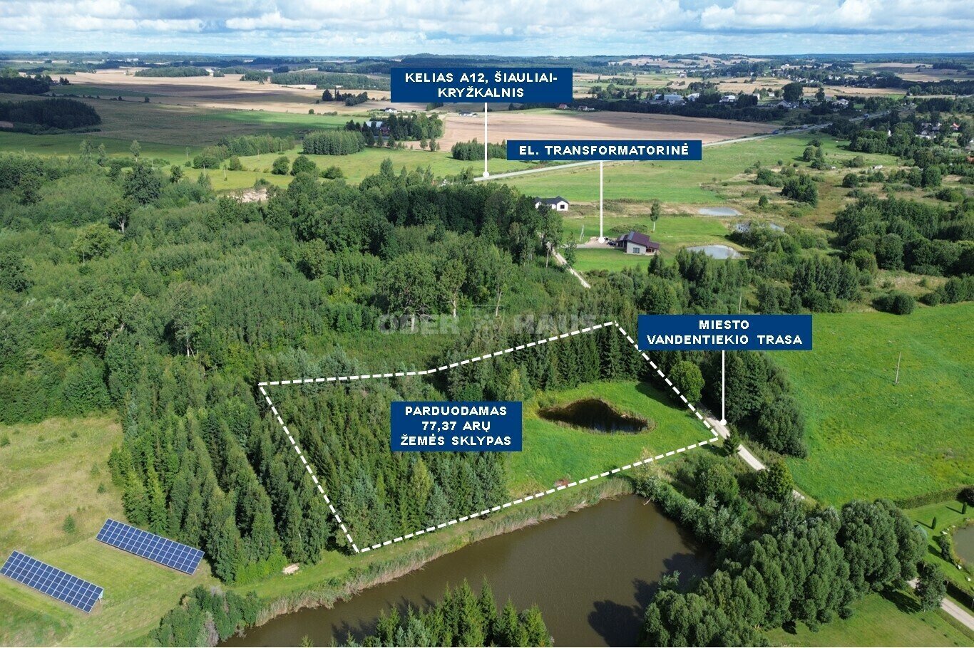 Sklypas Kelmės rajono sav., Naudvaryje – nuotrauka 3