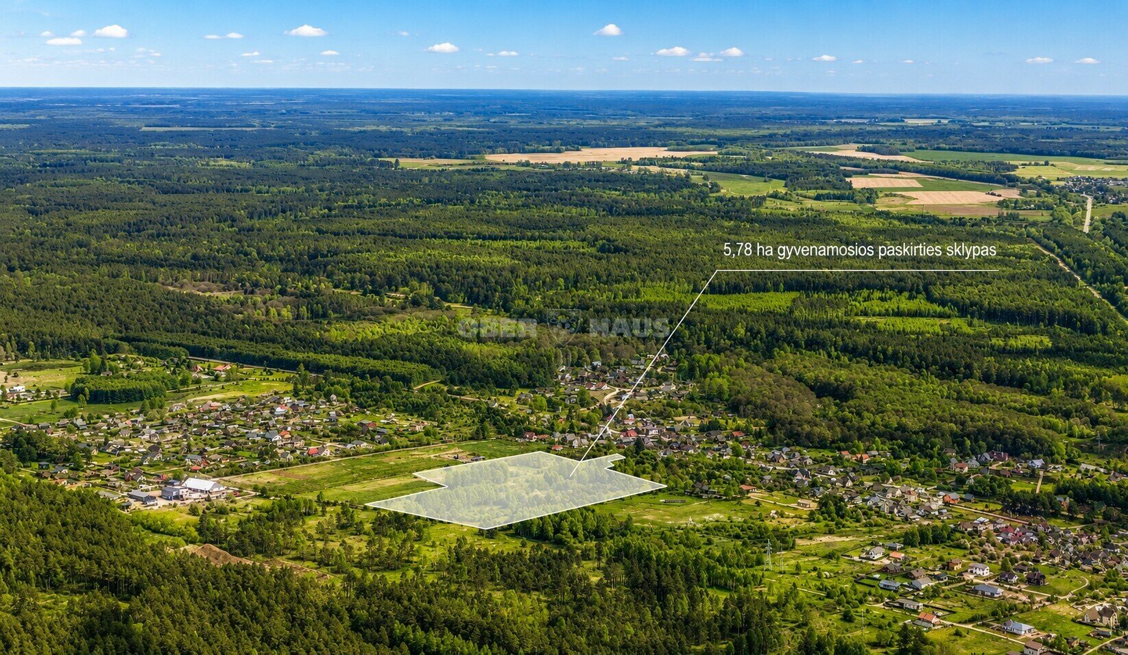Land Švenčionių r. sav., Pabradėje – image 1