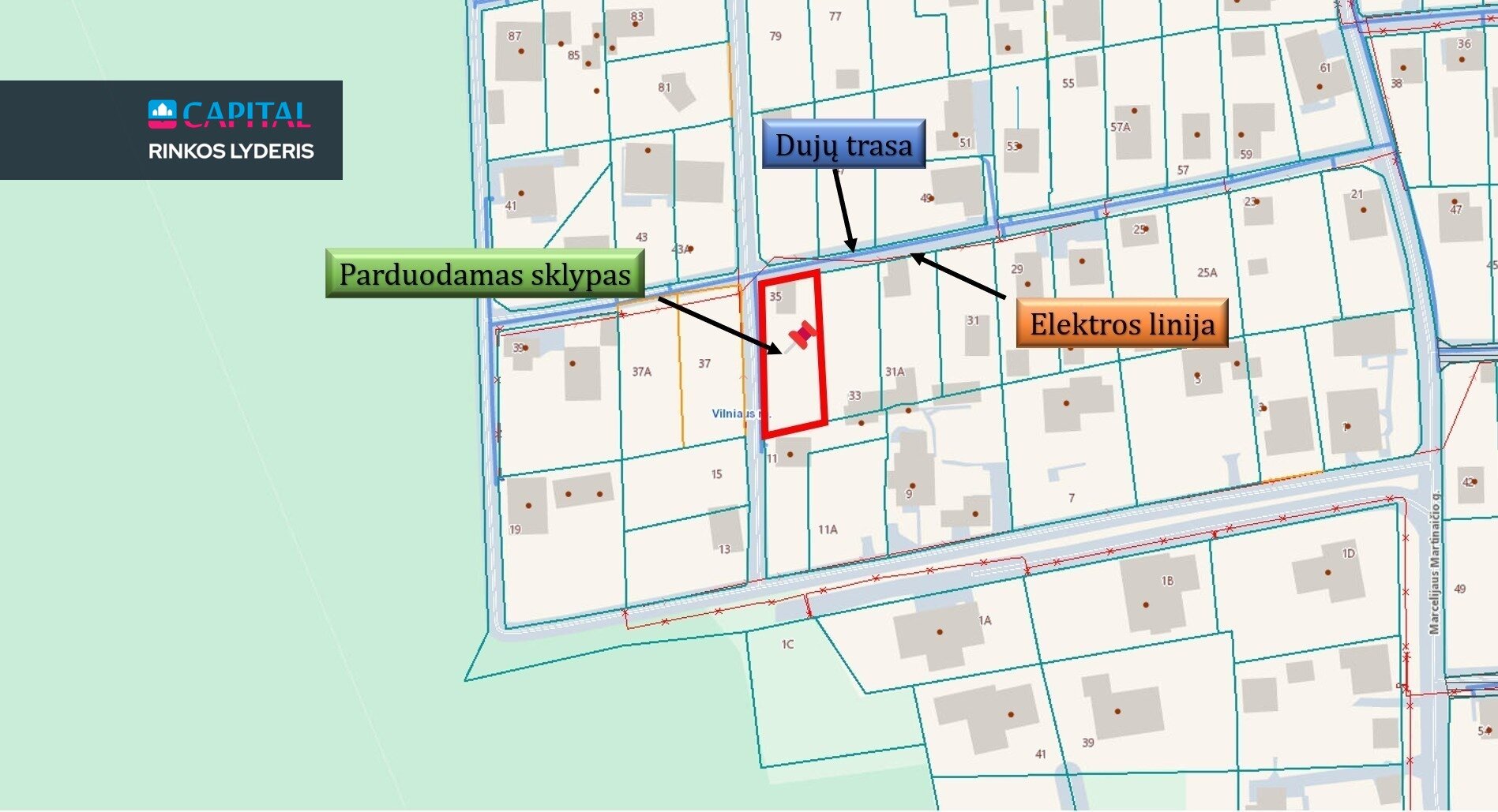 Sklypas Vilniuje, Visoriuose – nuotrauka 3