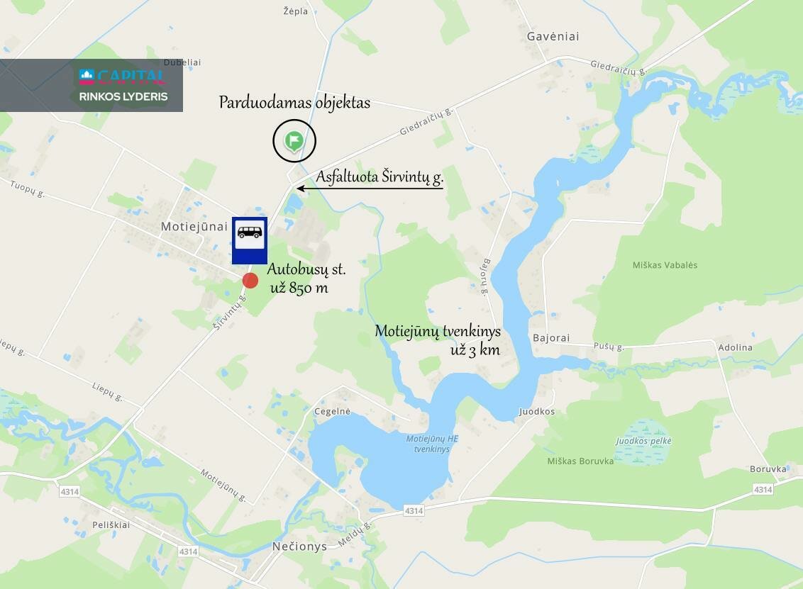 Sklypas Širvintų rajono sav., Motiejūnuose – nuotrauka 5
