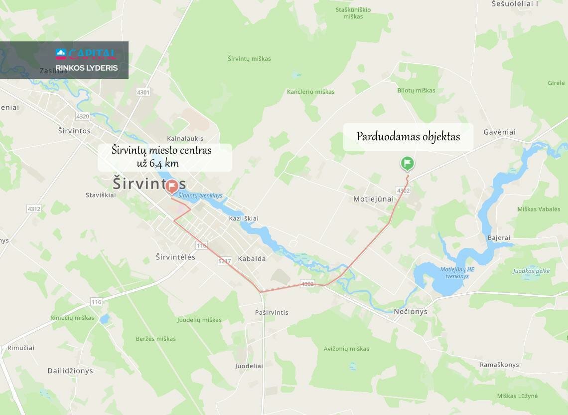 Sklypas Širvintų rajono sav., Motiejūnuose – nuotrauka 6