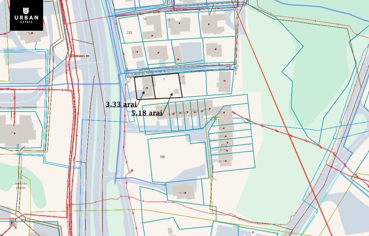 Land Vilniuje, Baltupiuose, Kalvarijų g. – image 4