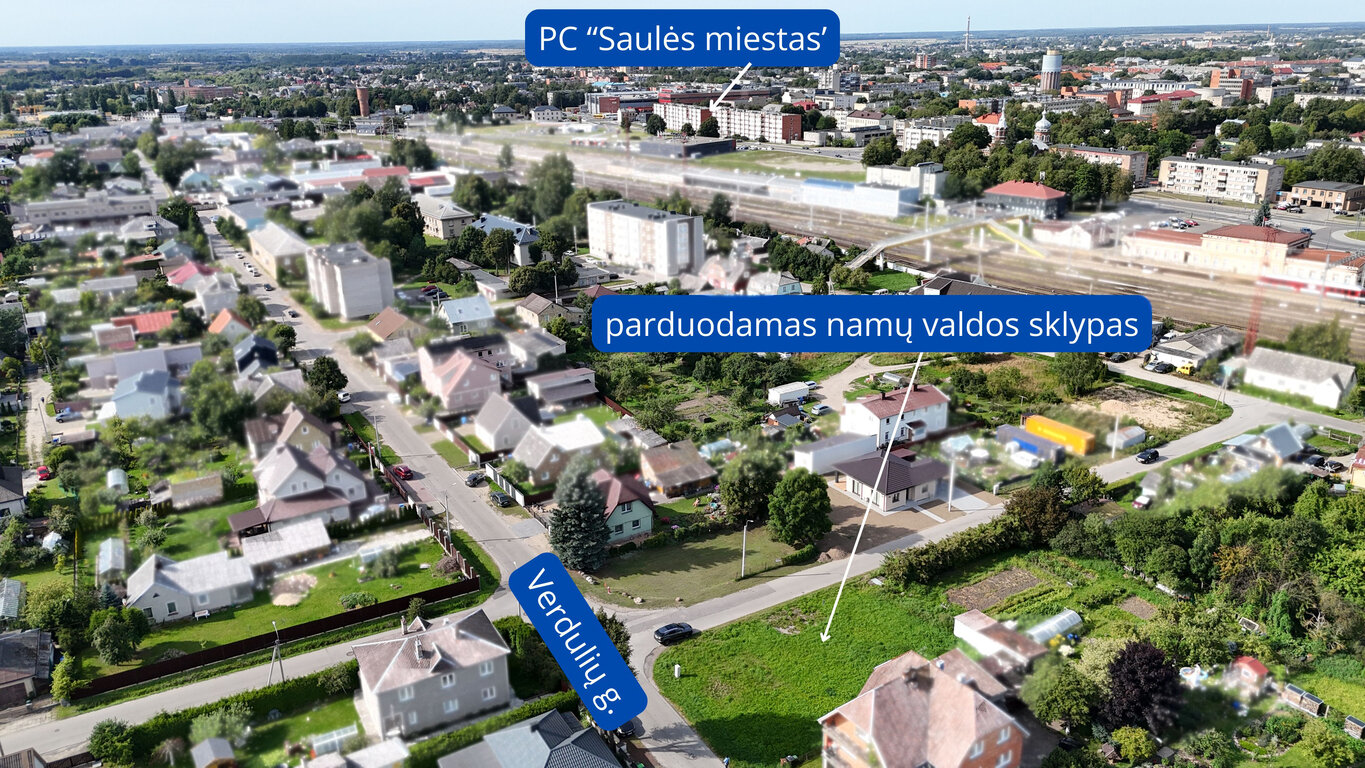 Sklypas Šiauliuose, Žaliūkiuose, Verdulių g. – nuotrauka 4