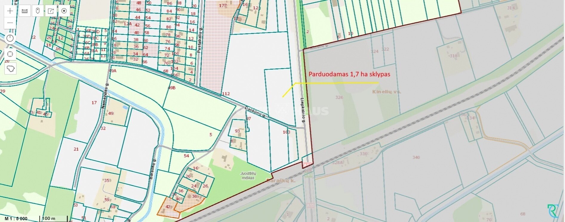 Sklypas Vilniuje, Liepkalnyje, Liepkalnio g. – nuotrauka 5