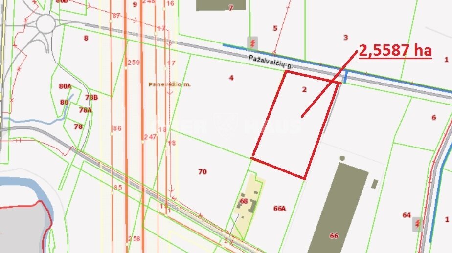 Sklypas Panevėžyje, Centre, Pažalvaičių g. – nuotrauka 1