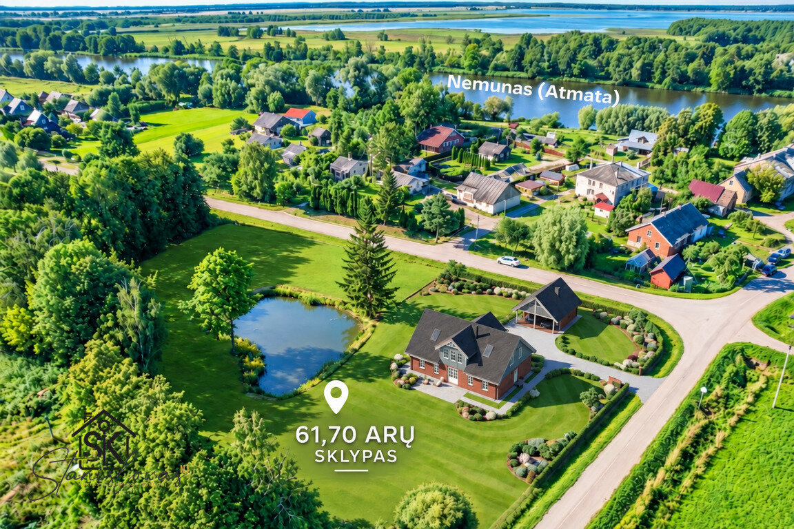 Sklypas Šilutės r. sav., Uostadvaryje – nuotrauka 1