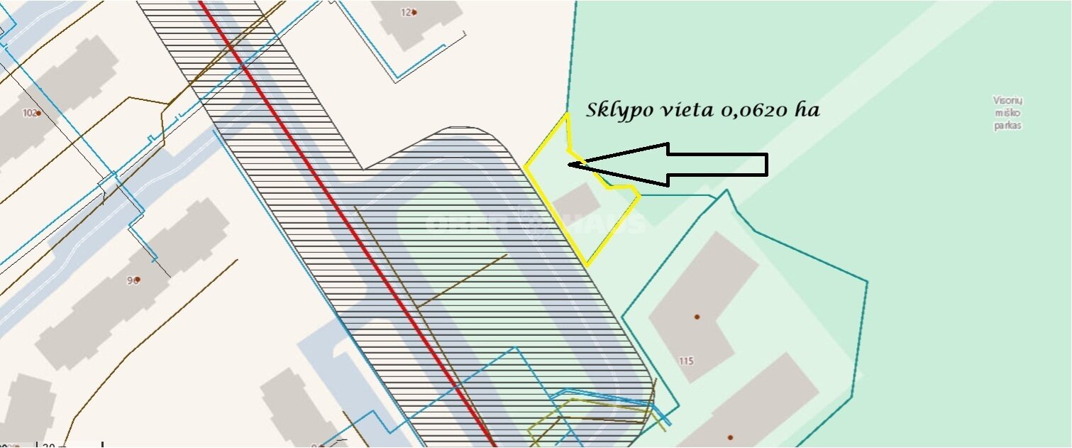 Участок Vilniuje, Fabijoniškėse – изображение 3
