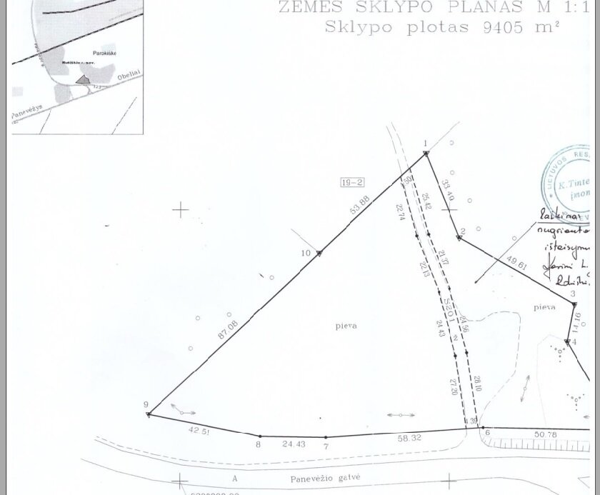 Sklypas Rokiškio r. sav., Rokiškyje, Panevėžio g. – nuotrauka 5
