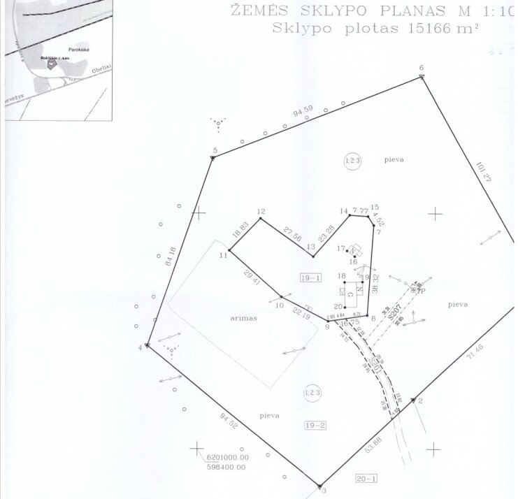 Sklypas Rokiškio r. sav., Rokiškyje, Panevėžio g. – nuotrauka 6