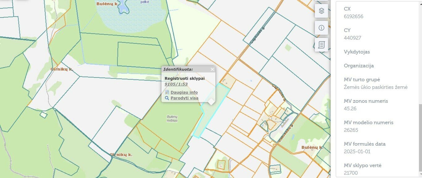 Sklypas Šiaulių r. sav., Bulėnuose – nuotrauka 3