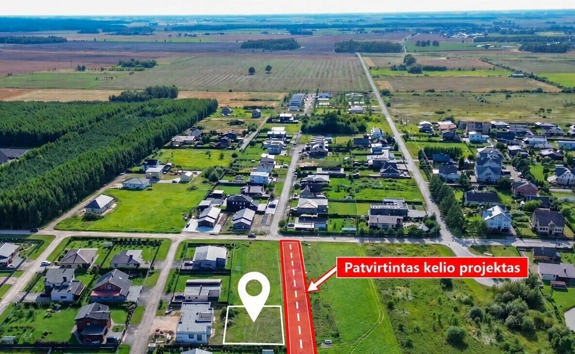 Sklypas Panevėžio m. sav., Panevėžyje, Dobilų g. – nuotrauka 1