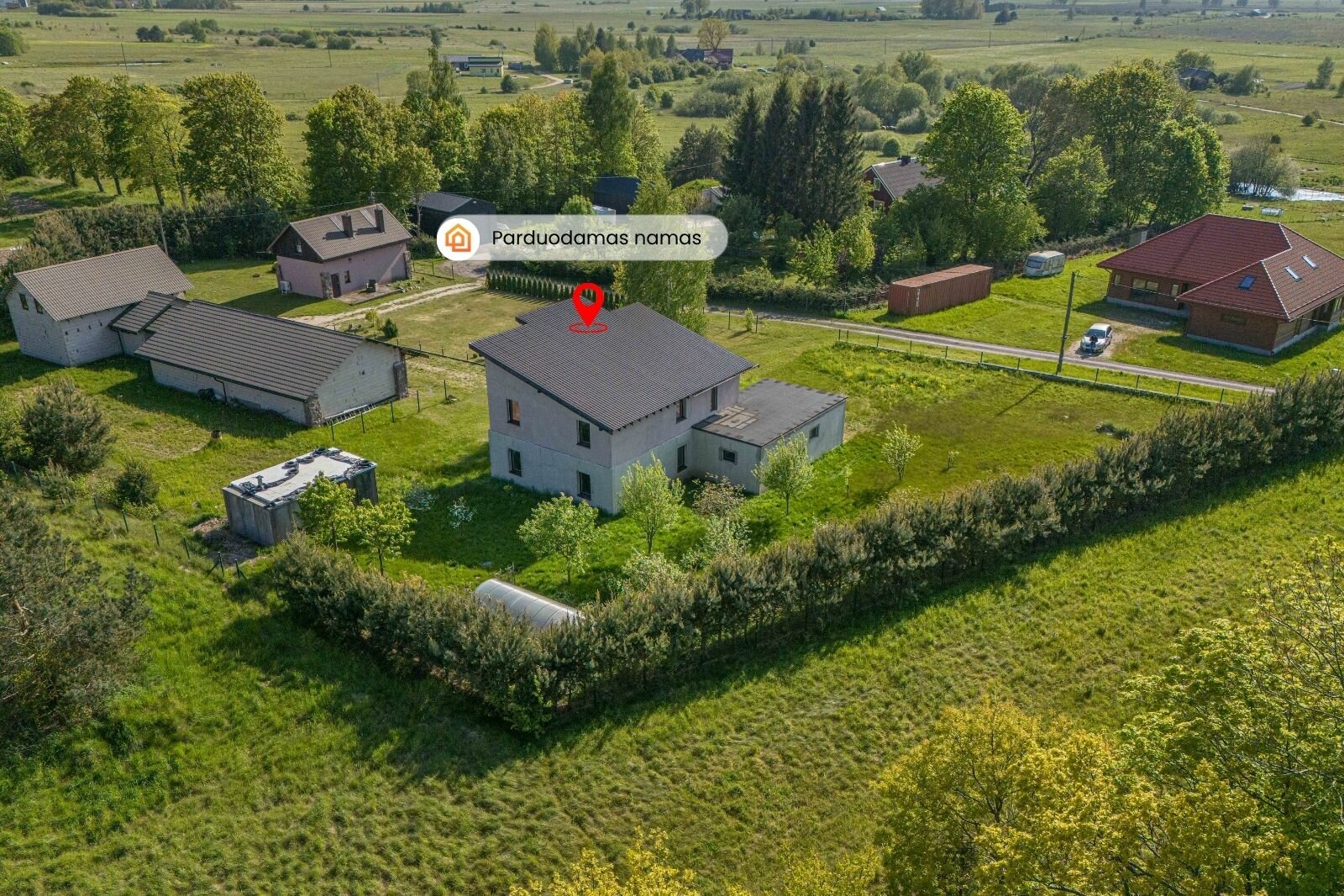 Gyvenamasis namas Klaipėdos rajono sav., Pangesuose, Drukių g. – nuotrauka 5