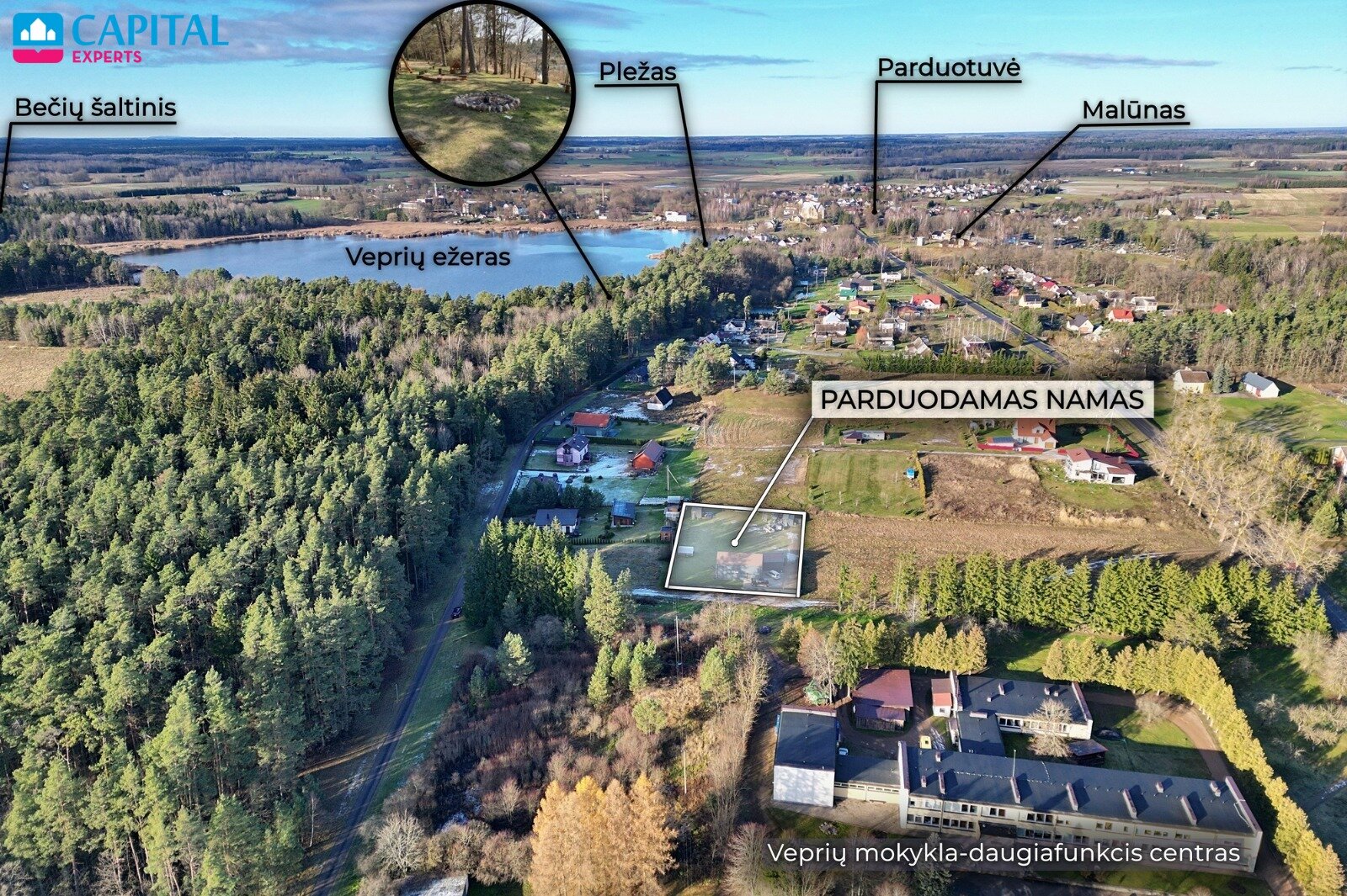 Gyvenamasis namas Ukmergės rajono sav., Vepriuose, Šventosios g. – nuotrauka 4