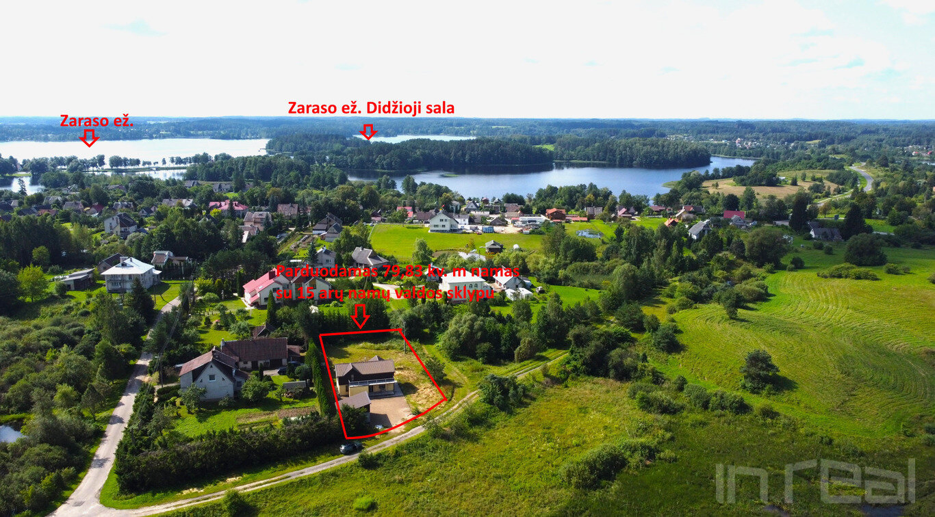 Gyvenamasis namas Zarasų rajono sav., Zarasuose, Jauneikių skg. – nuotrauka 3