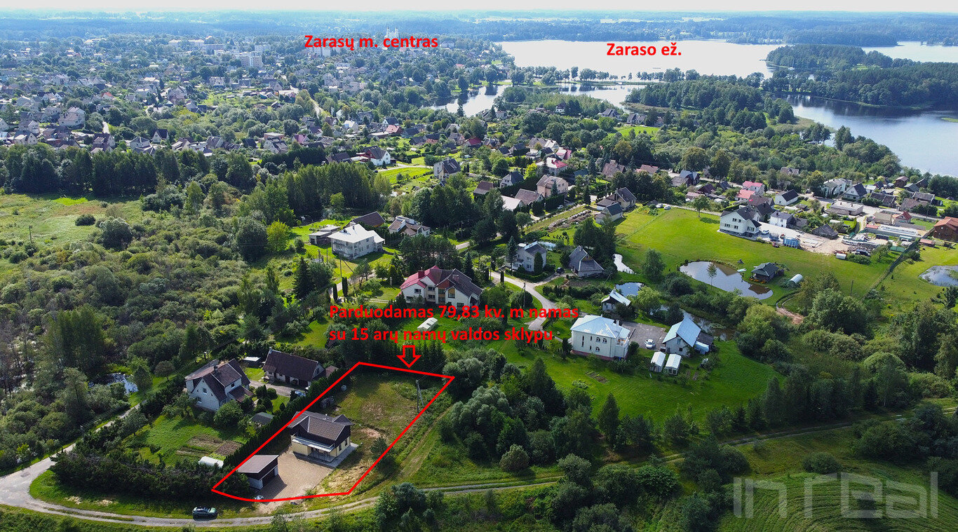 Gyvenamasis namas Zarasų rajono sav., Zarasuose, Jauneikių skg. – nuotrauka 4