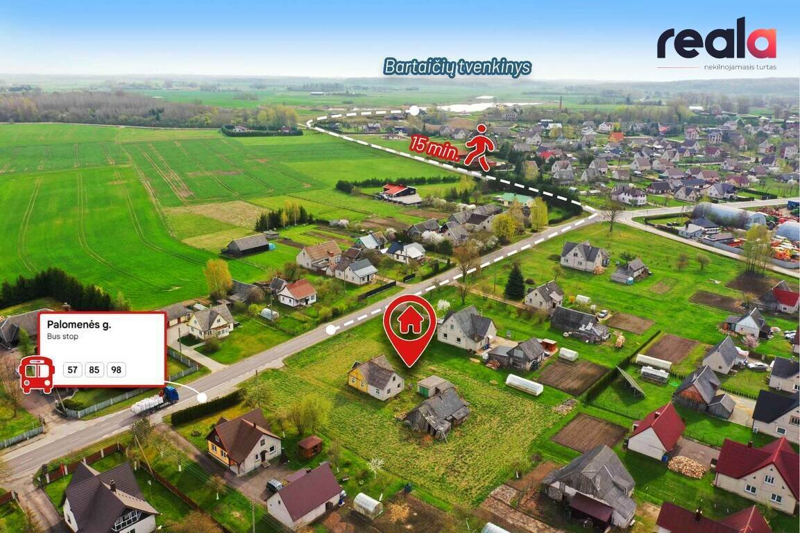 Gyvenamasis namas Kaišiadorių rajono sav., Gudienoje, Palomenės g. – nuotrauka 4