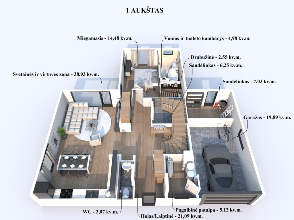 Дом Panevėžio rajono sav., Ajerų aklg. – изображение 4