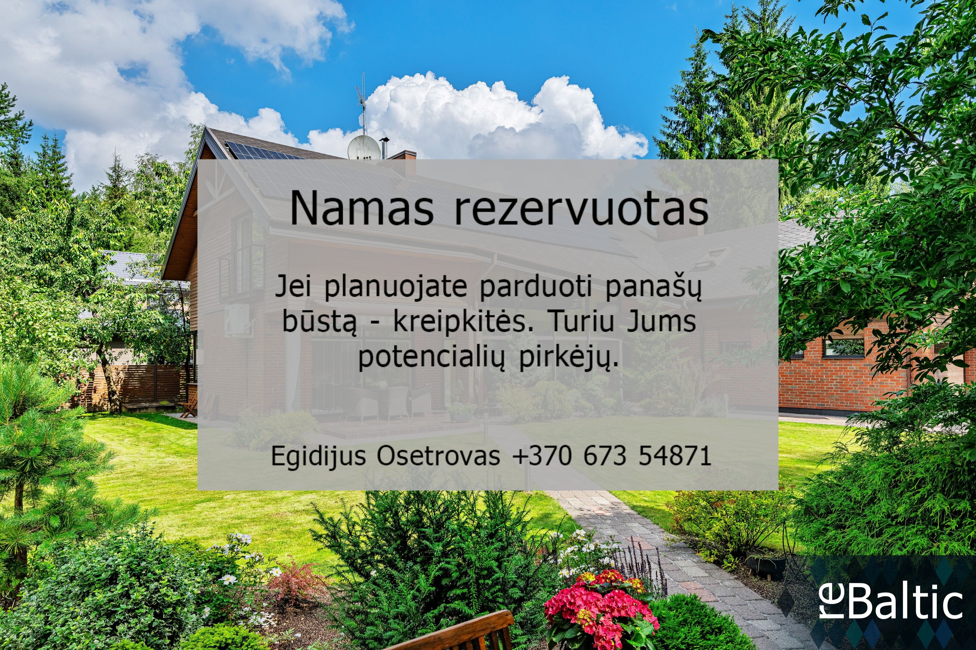 Gyvenamasis namas Vilniuje, Visoriuose, Broniaus Krivicko g. – nuotrauka 3