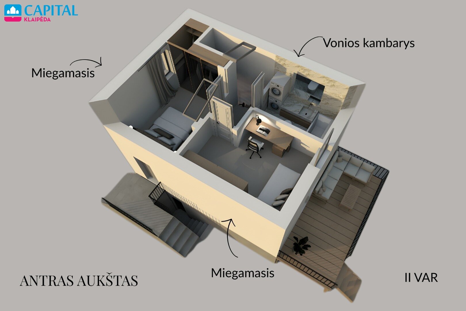 Sodo namas Klaipėdos rajono sav., Dercekliuose – nuotrauka 6