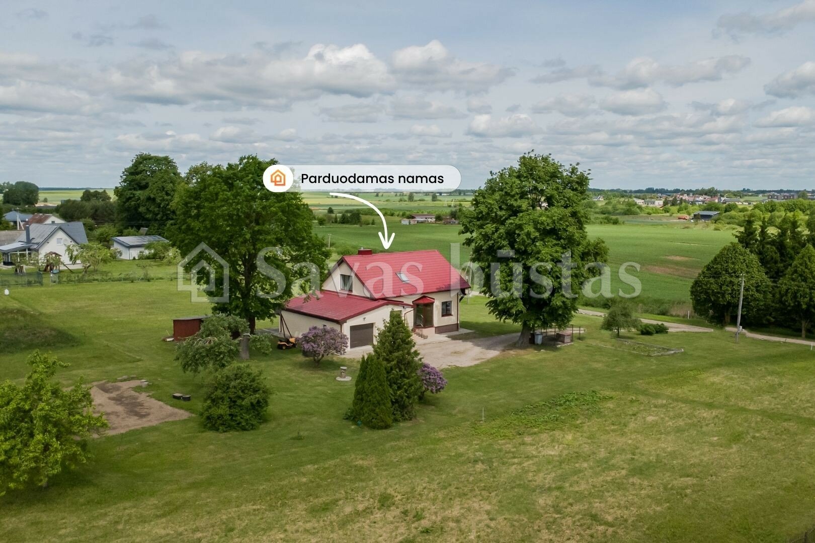 Gyvenamasis namas Šiaulių rajono sav., Pailiuose, Geltonoji g. – nuotrauka 3