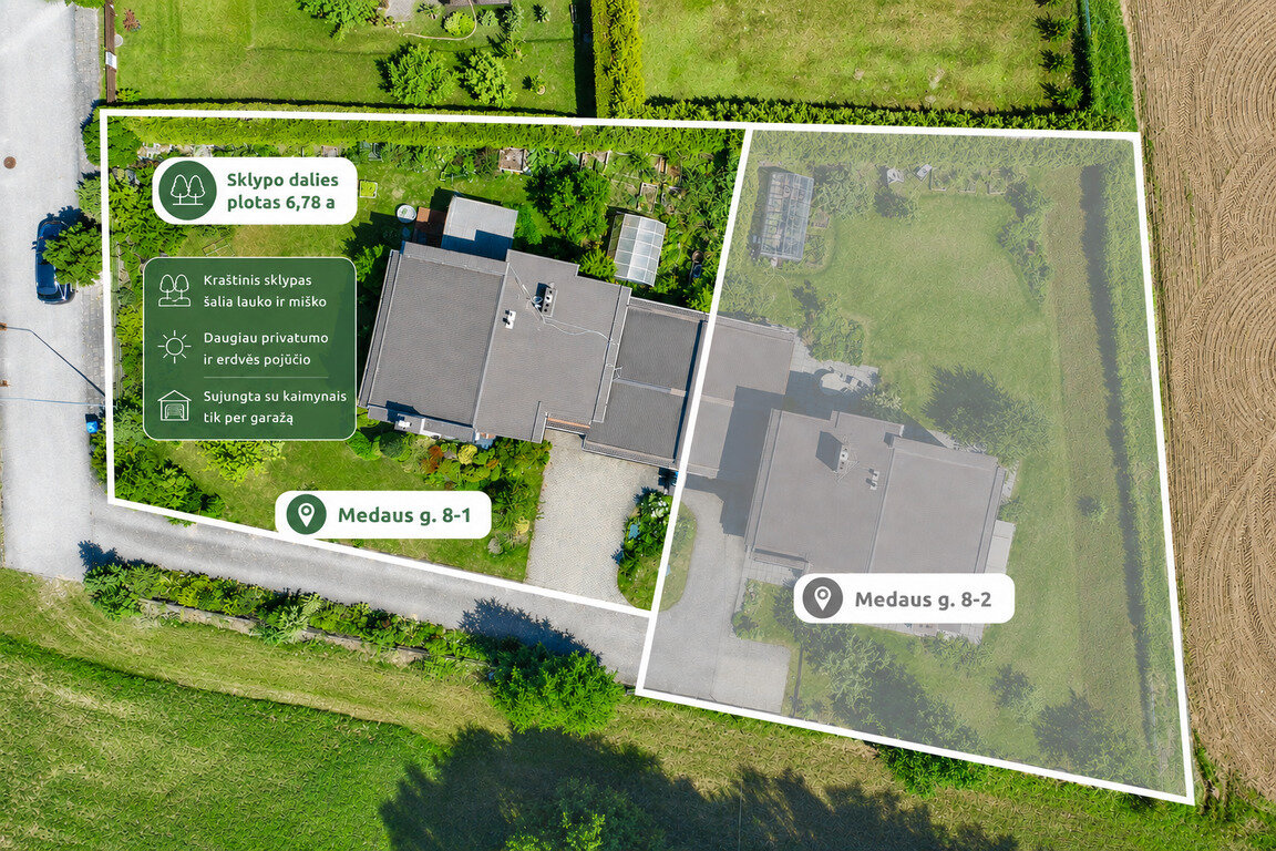 Sublokuotas namas Trakų rajono sav., Pabaliuose – nuotrauka 3